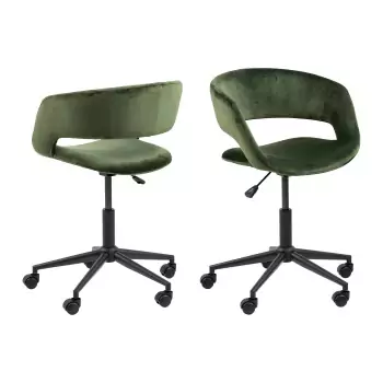 Kancelárska stolička Grace – zelená
