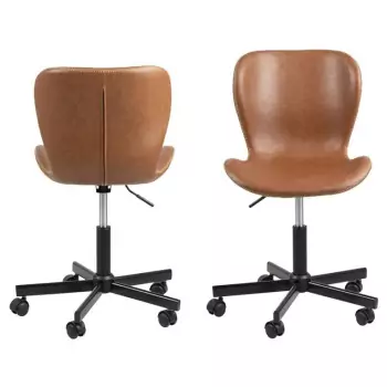 Kancelárska stolička Batilda – A1 – hnedá