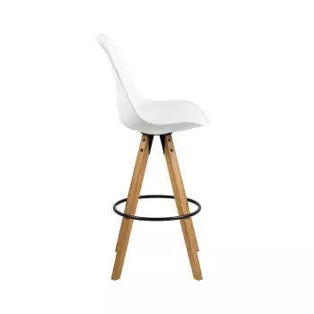 Barová stolička Dima − biela
