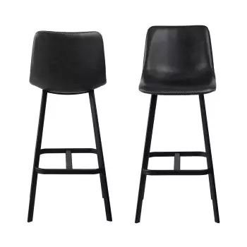 Barová stolička Oregon – čierná