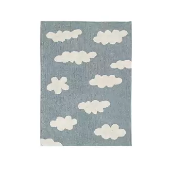Prateľný koberec Clouds Vintage Blue