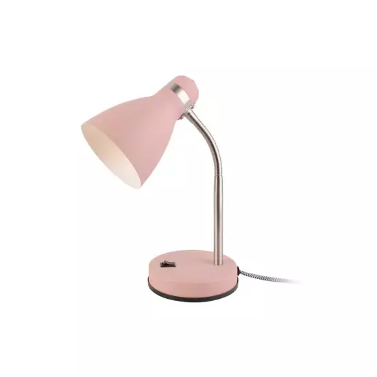 Stolná lampa New Study – ružová – 2. akosť