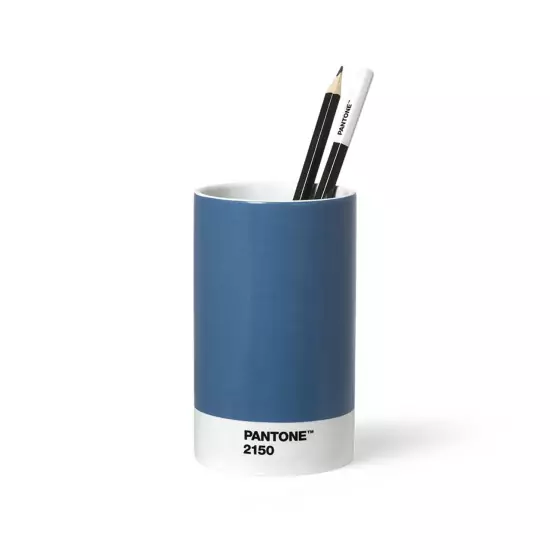 PANTONE Porcelánový stojan na ceruzky — Blue 2150