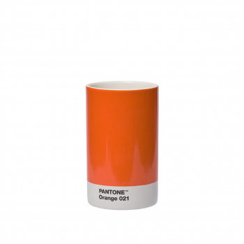 PANTONE Porcelánový stojan na ceruzky – Orange 021
