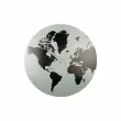 Nástenné hodiny World Map