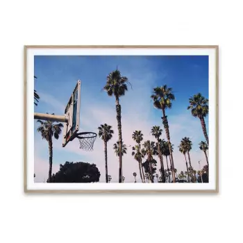 Plagát Cities of Basketball 02 – Los Angeles