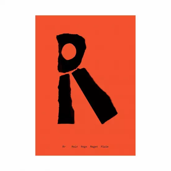 R – Umelecká karta A5