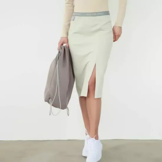 #mblm Collection krátká sukňa – béžová