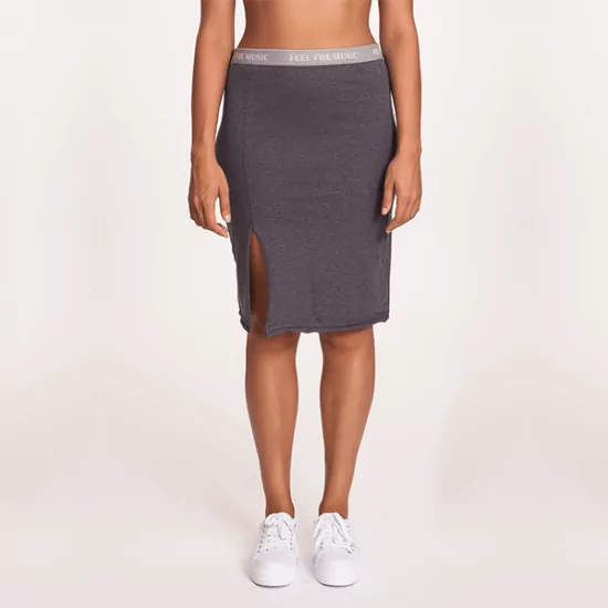 #mblm Collection krátká sukňa – tmavosivá
