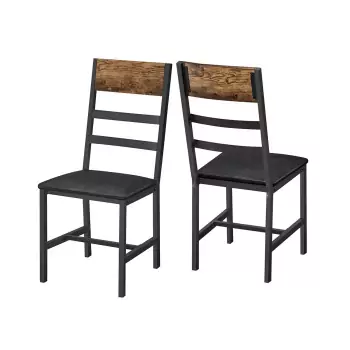 Súprava 2 ks – Jedálenské stoličky VASAGLE