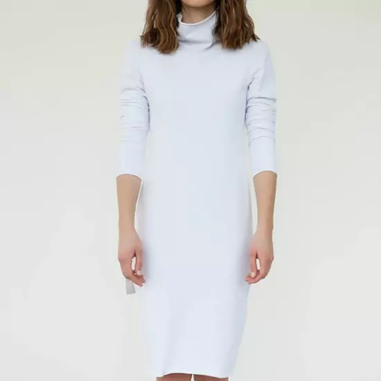#mblm Collection rolákové šaty – biele