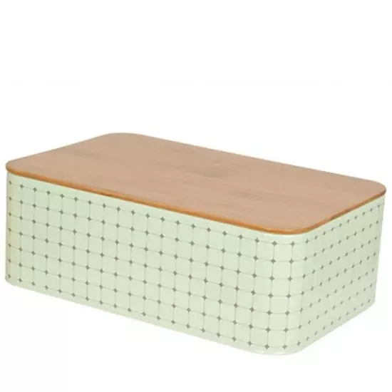 Chlebník / krabica Tiles – zelený