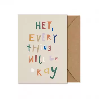 Everything OK – Skladacia karta A5