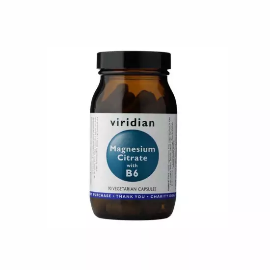 Magnesium Citrate with Vitamin B6 – 90 kapsúl