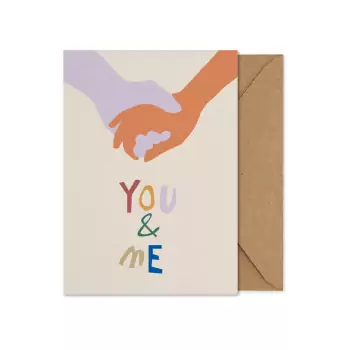 You & Me – Skladacia karta A5