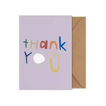 Thank You – Skladacia karta A5