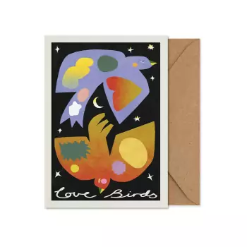 Love Birds – Skladacia karta A5