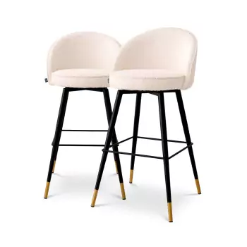 Súprava 2 ks – Barová stolička Cooper