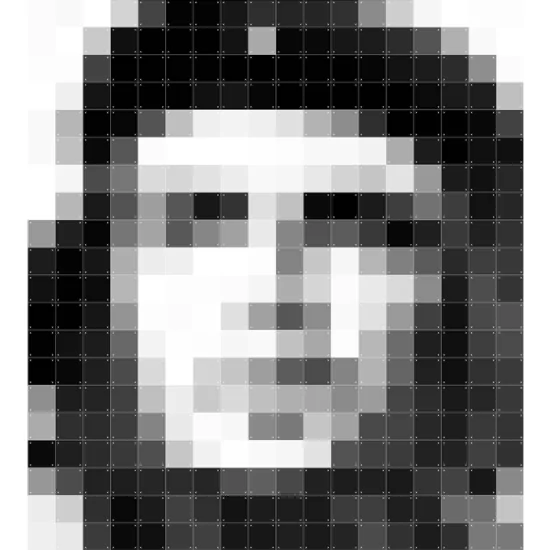 Skladaný obraz – Pixel Che Guevara