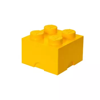 LEGO úložný box 4 – žltá
