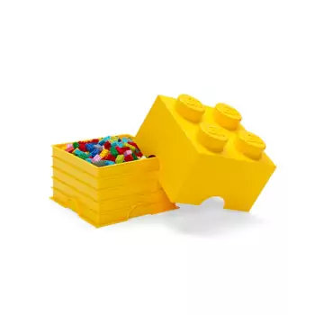 LEGO úložný box 4 – žltá