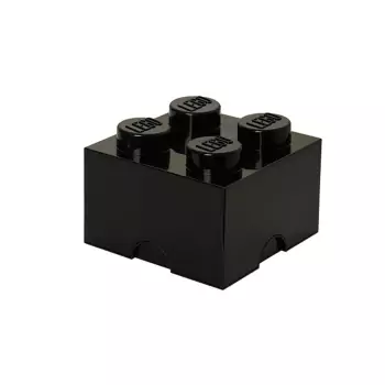 LEGO úložný box 4 – čierna