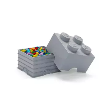 LEGO úložný box 4 – šedá