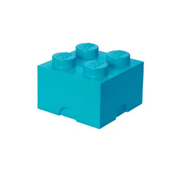 LEGO úložný box 4 – azúrová
