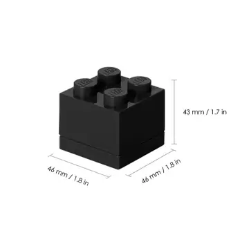 LEGO Mini Box – čierna
