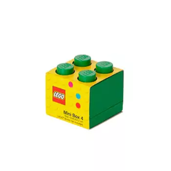 LEGO Mini Box – tmavo zelená