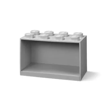 LEGO Brick 8 závesná polica – šedá