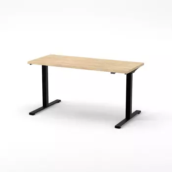 Ergonomický stôl Flexi – čierny rám