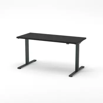 Ergonomický stôl Flexi – tmavo šedý rám