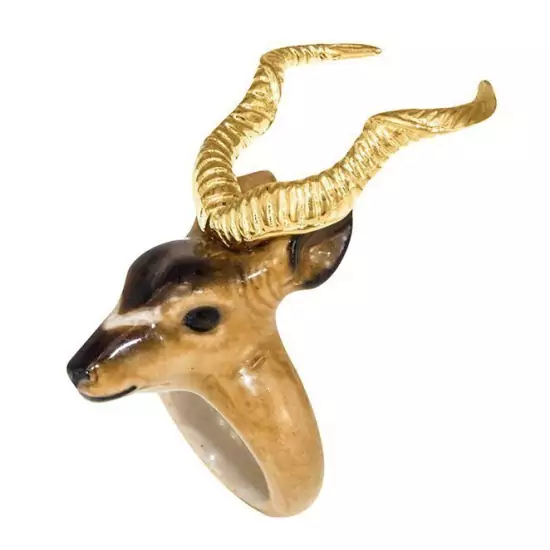 Porcelánový prsteň Kudu