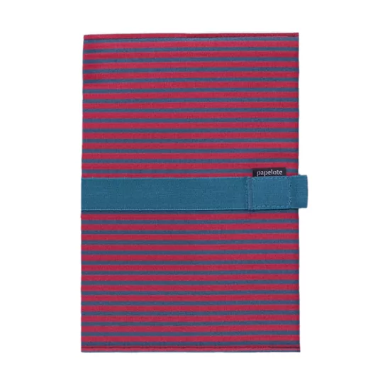 Zápisník – červeno–modrý prúžok