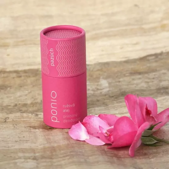 Prírodný deodorant Ružová alej