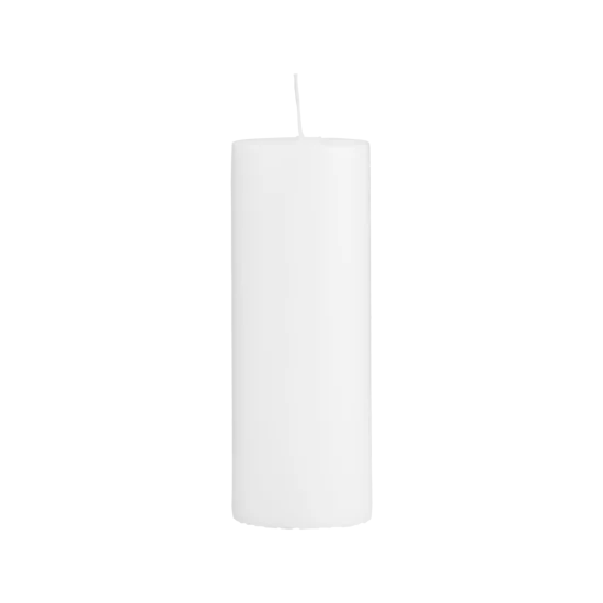 Biela sviečka 7x20 cm