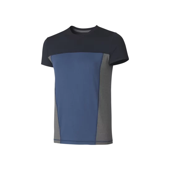 Modro–šedé športové triko