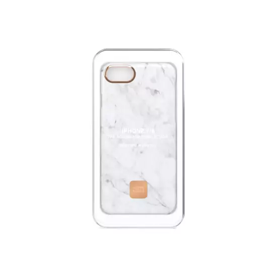 Ultratenký obal na iPhone 7/8 – biely mramor