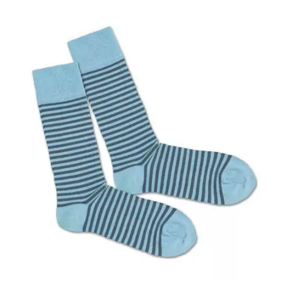 Farebné ponožky – Classic Blue Ring – 41 – 46