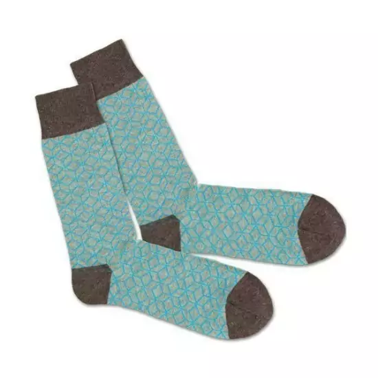 Farebné ponožky – Classic Turquoise Lining – 41 – 46