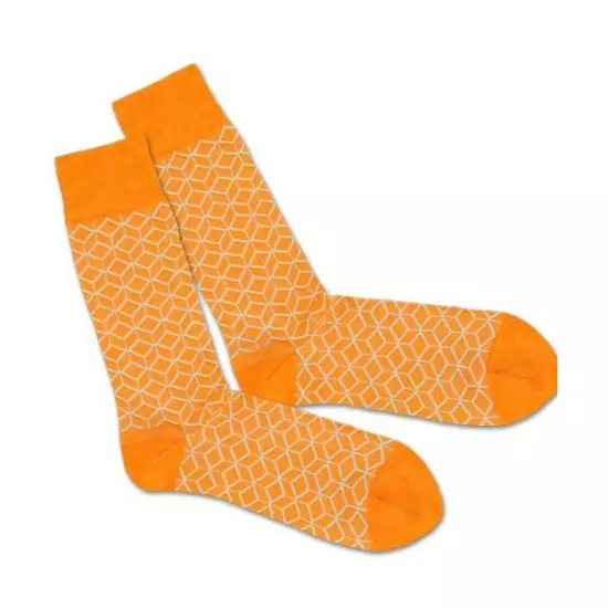 Farebné ponožky – Classic Orange Lining – 41 – 46
