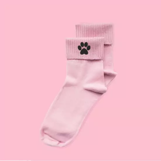 Ružové ponožky – Puppy Paw