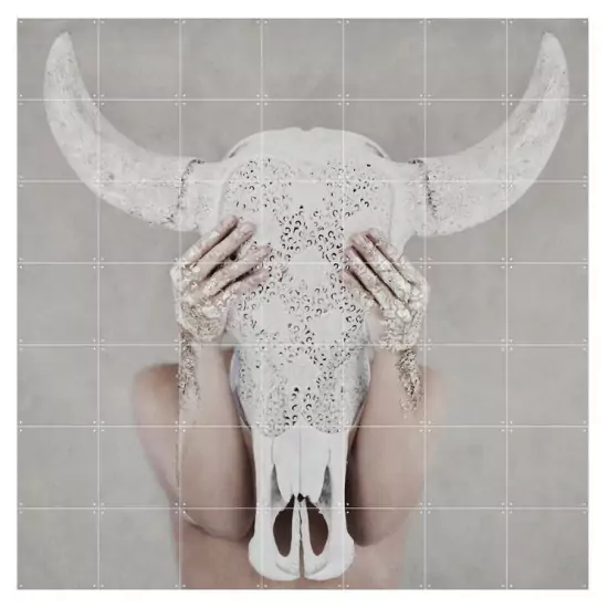 Skladaný obraz IXXI – Bohemian Skull