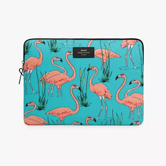 Puzdro na notebook 13" – Pink Flamingos