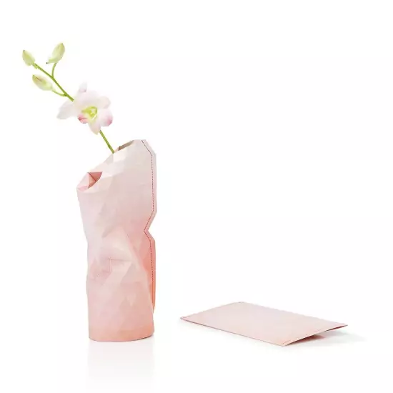 Malý papierový obal na vázu – Pink Tones