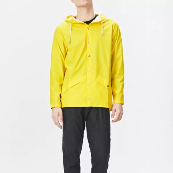 Žltá vodeodolná bunda Jacket