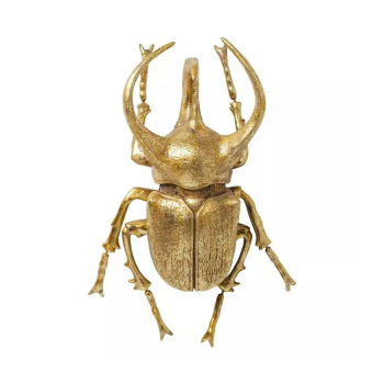 Nástenná dekorácia Atlas Beetle - zlatá