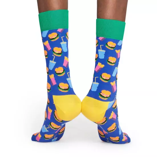 Farebné vzorované ponožky Hamburger