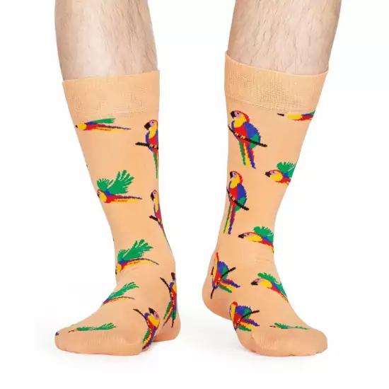 Farebné vzorované ponožky Parrot